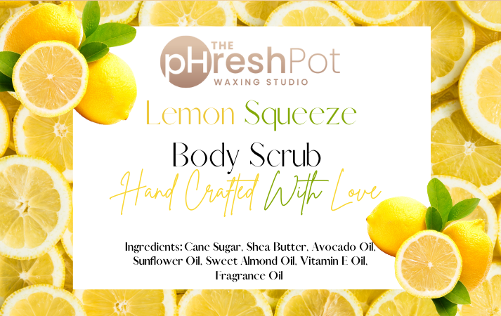 Lemon Squeeze Body Scrub
