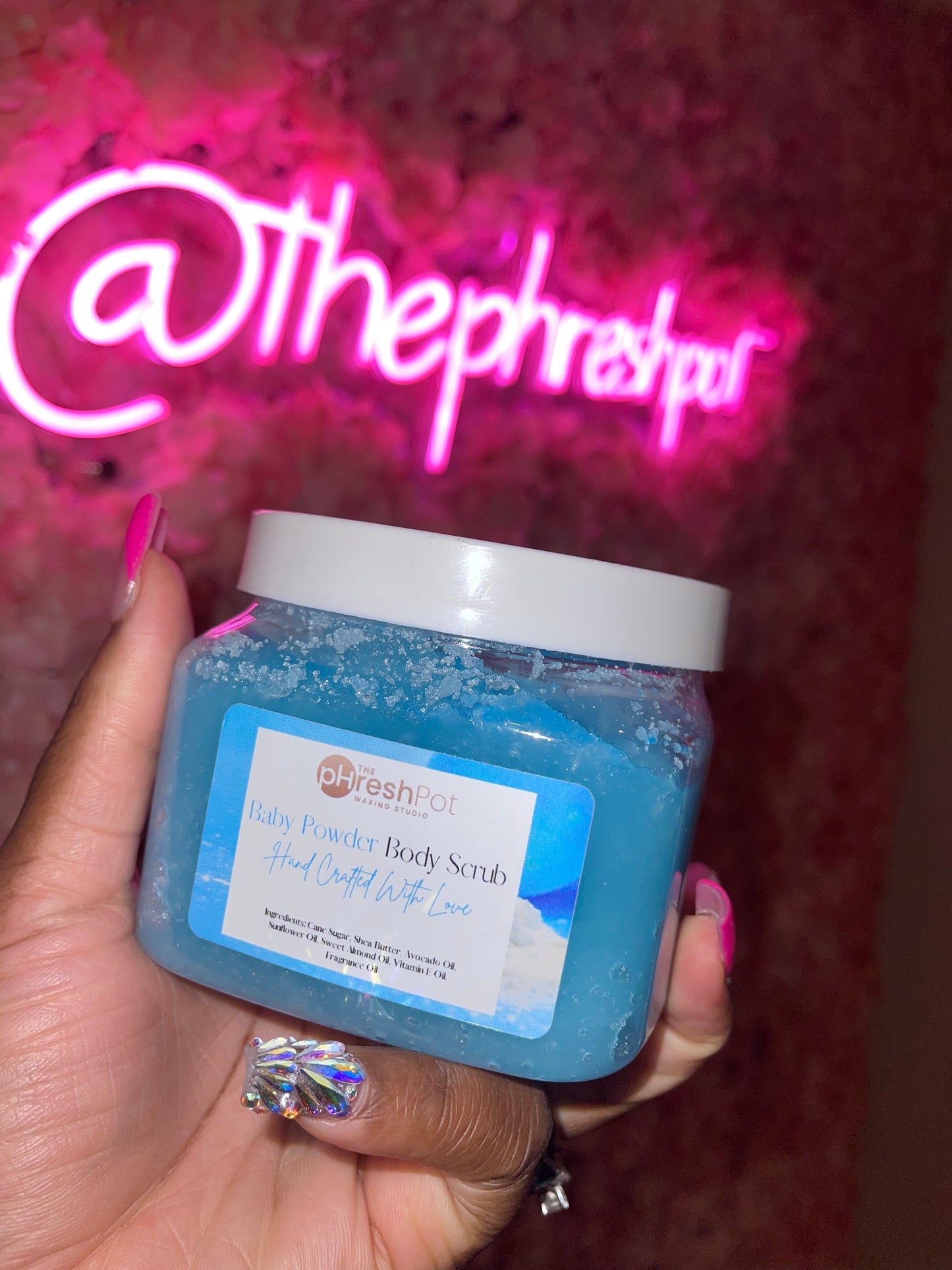 Baby Powder Body Scrub
