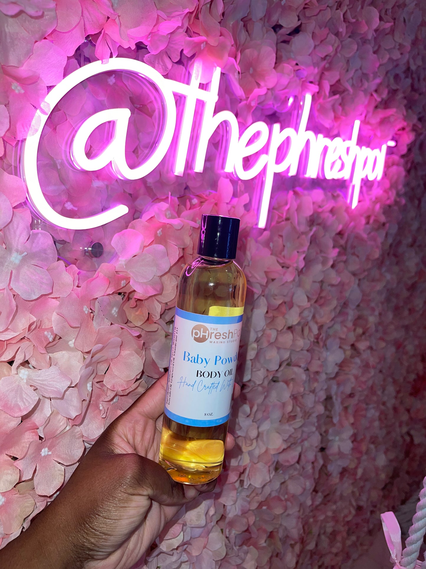 Baby Powder Body Oil