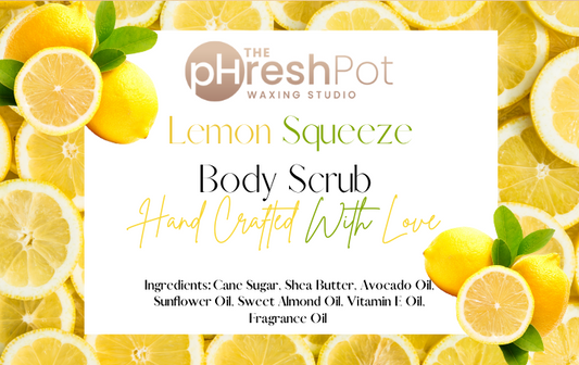 Lemon Squeeze Body Scrub